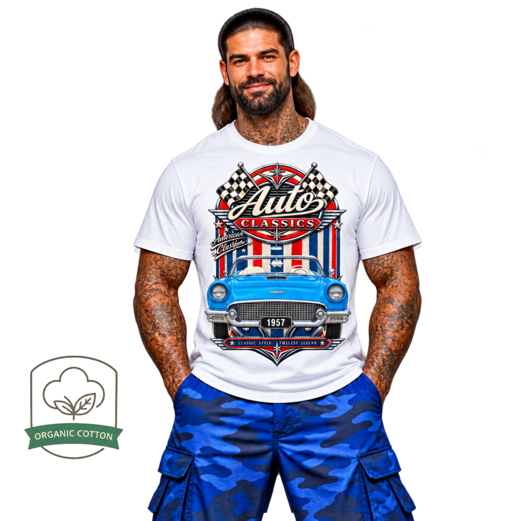 Auto Classics TBB1 Stanley/Stella Organic Cotton Unisex Tee