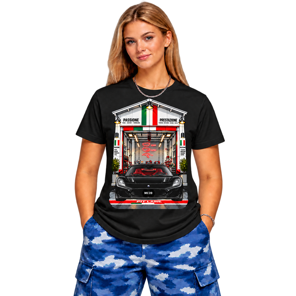 Auto Classics Italian Supercar MC20B  Stanley/Stella Organic Cotton Tee